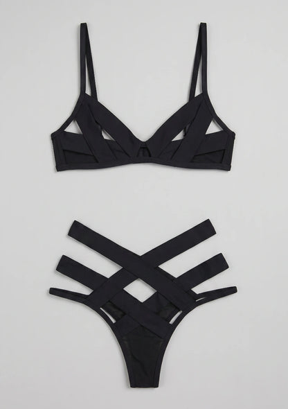 Lingerie-Set mit Trägern