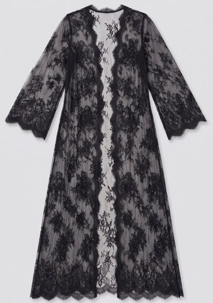 Spitzen Strand-Kimono