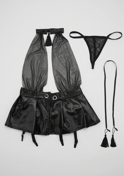 Sinnliches Outfit mit Rock