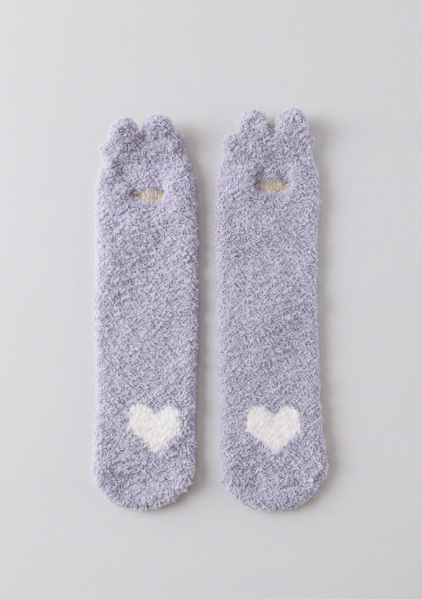 Flauschige Damen Socken