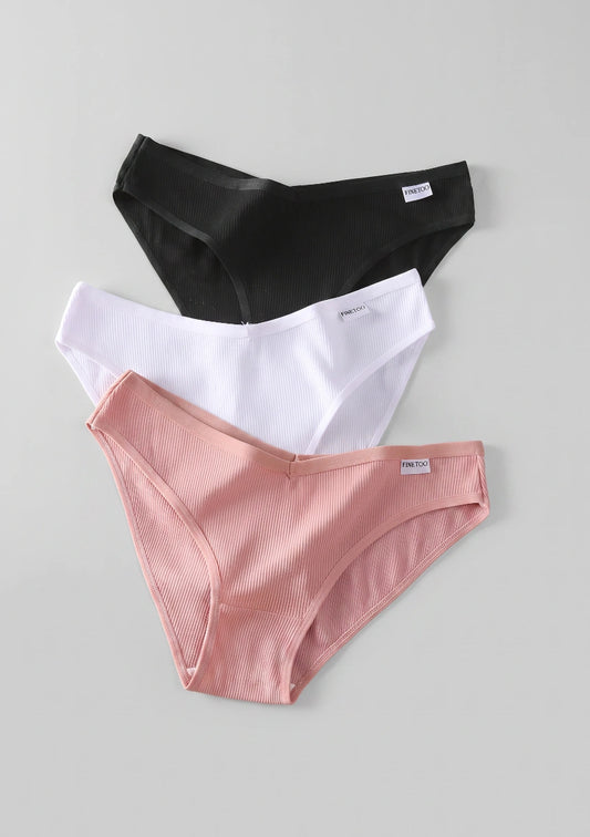 3er Pack - Bequeme Damenunterhosen