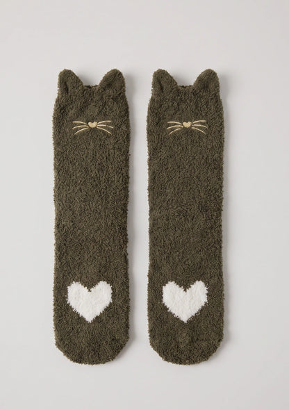 Flauschige Damen Socken