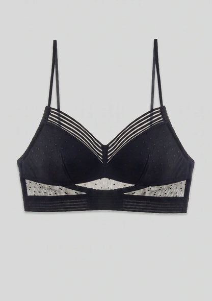 Bralette mit tiefem Verschluss