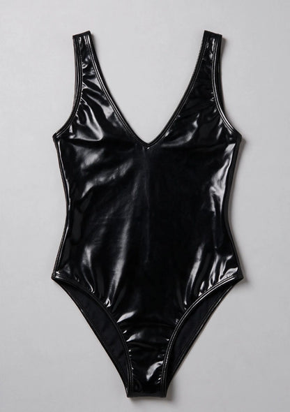 Latex-Body mit dicken Trägern