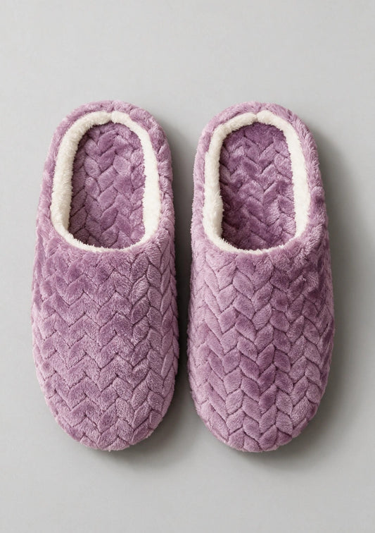 Woven Damenhausschuhe