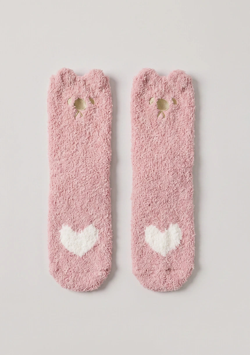 Flauschige Damen Socken