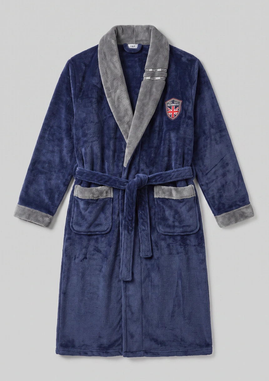 Herren Frottee-Bademantel