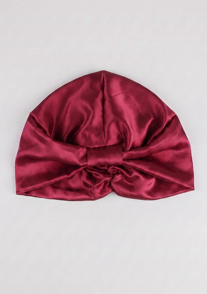 Klassische Satin Schlafhaube