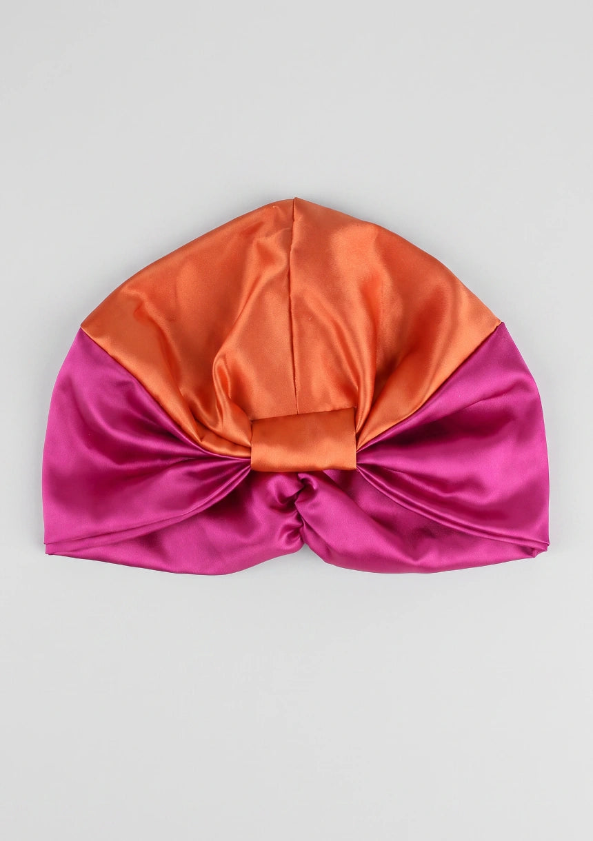Klassische Satin Schlafhaube