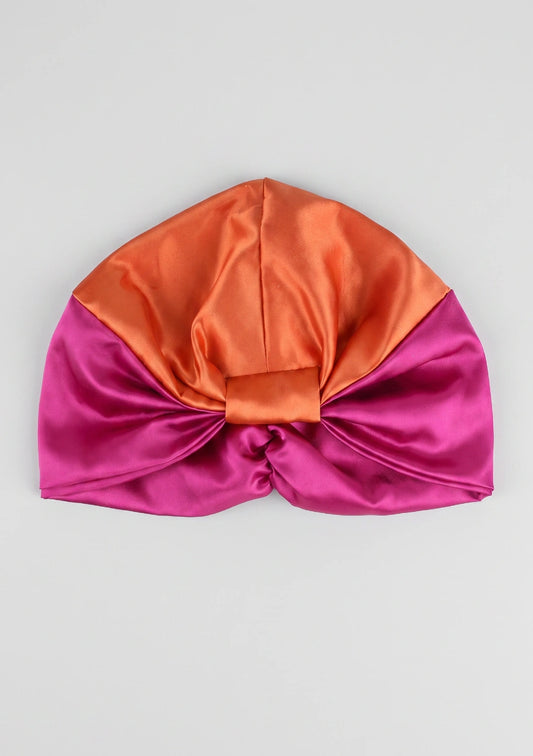 Klassische Satin Schlafhaube