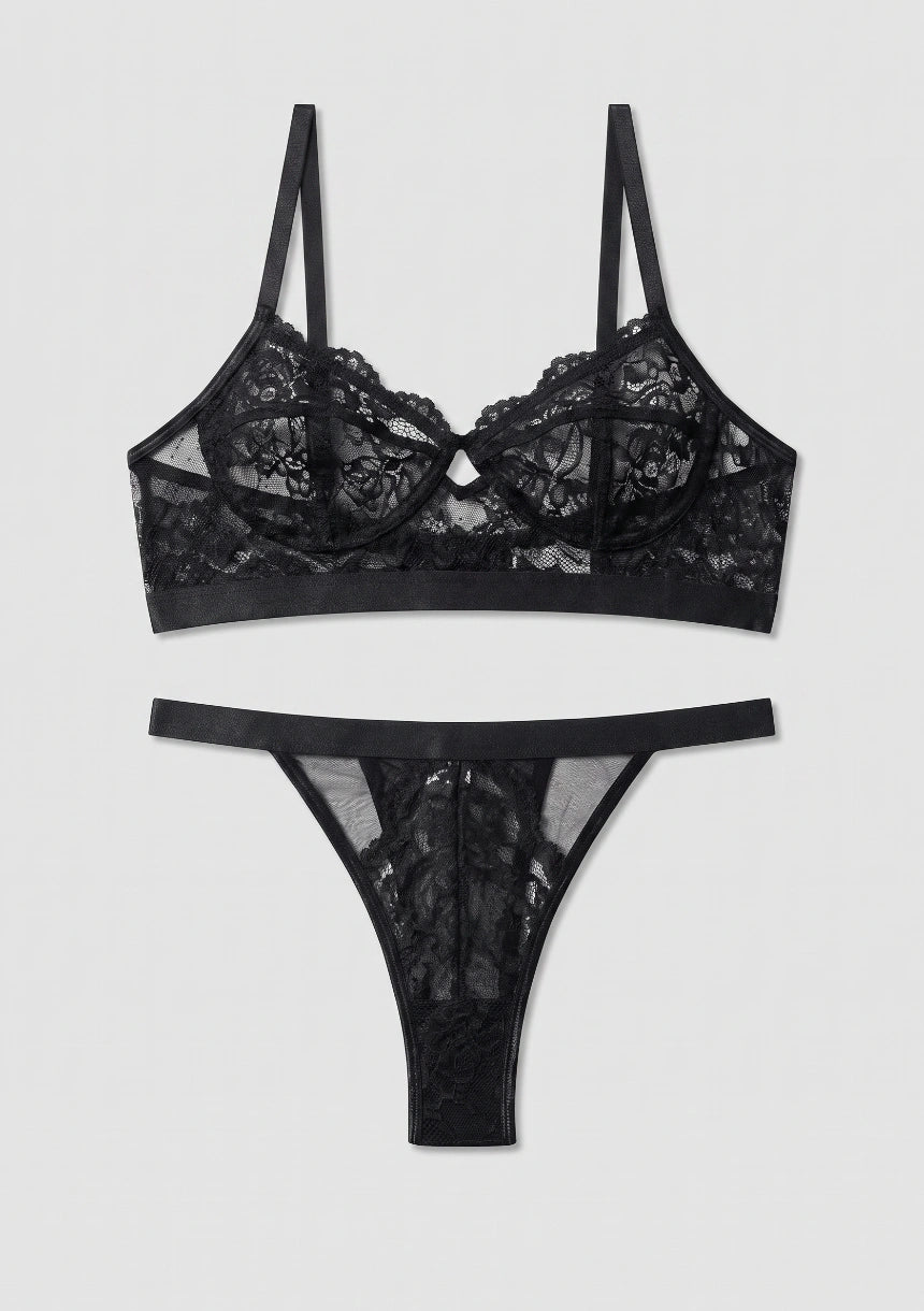 Spitzen-Lingerie-Set