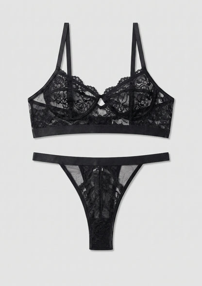 Spitzen-Lingerie-Set