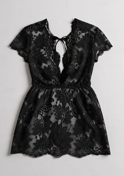 Spitzen-Nachtkleid