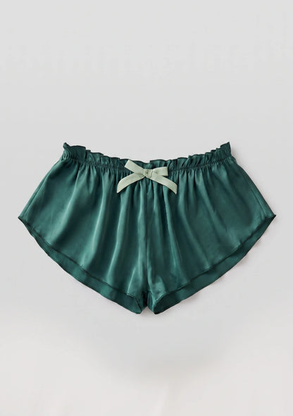 Kurze Pyjamas mit Schleifendetail
