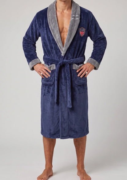 Herren Frottee-Bademantel