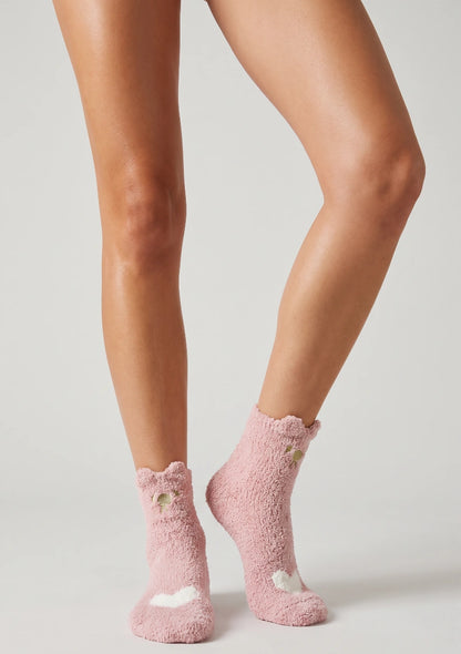 Flauschige Damen Socken