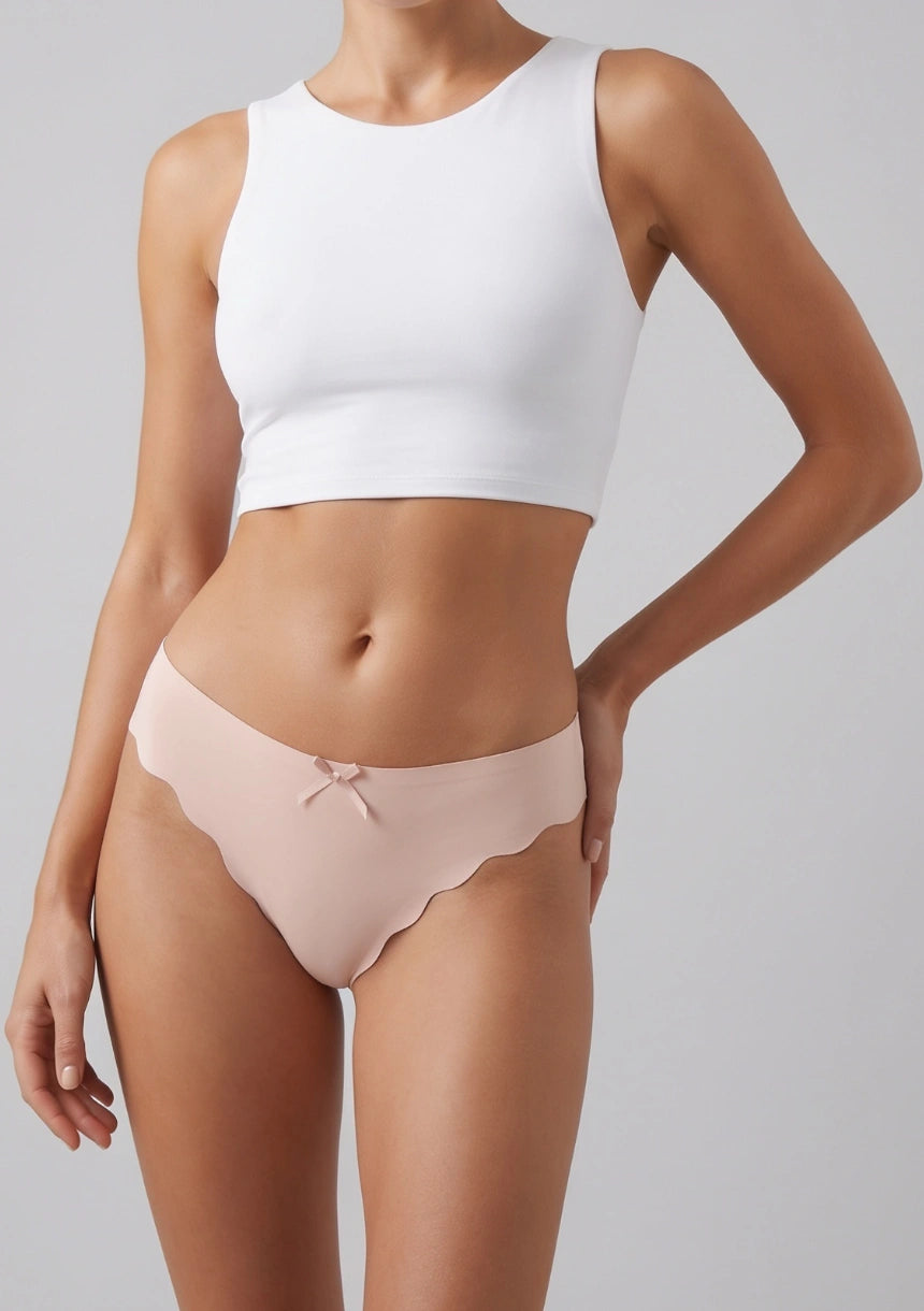 Nahtloser String mit wellenförmigem Finish