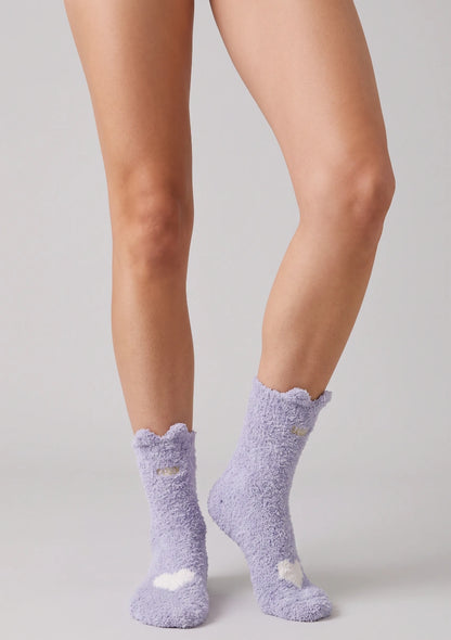 Flauschige Damen Socken
