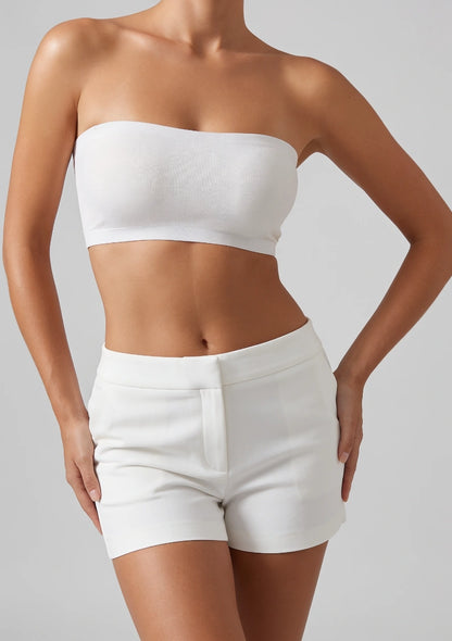 Klassischer atmungsaktiver Bandeau-BH
