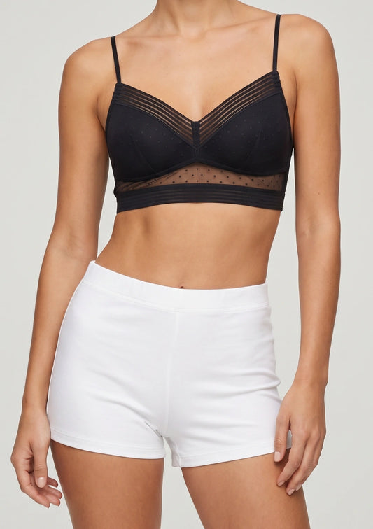 Bralette mit tiefem Verschluss