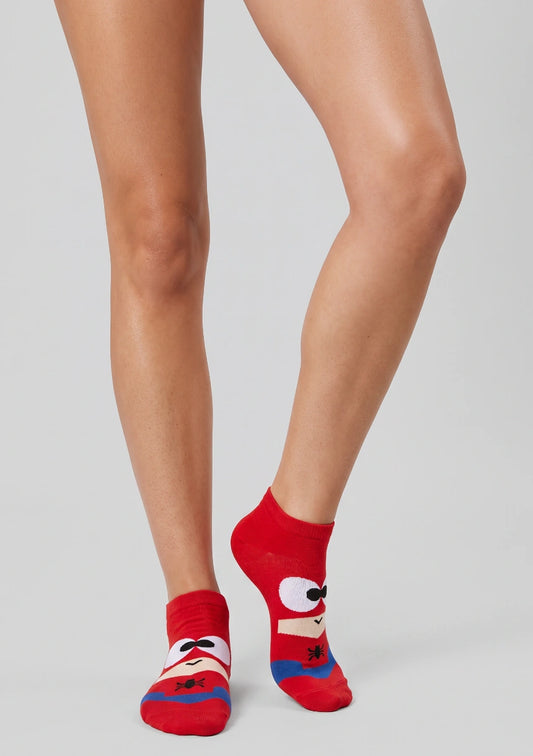 Knöchelsocken mit Superhelden