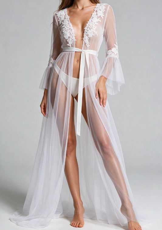 Transparente Damenrobe