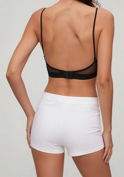 Bralette mit tiefem Verschluss