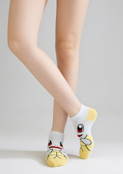 Kurze Socken mit Pokémon-Print