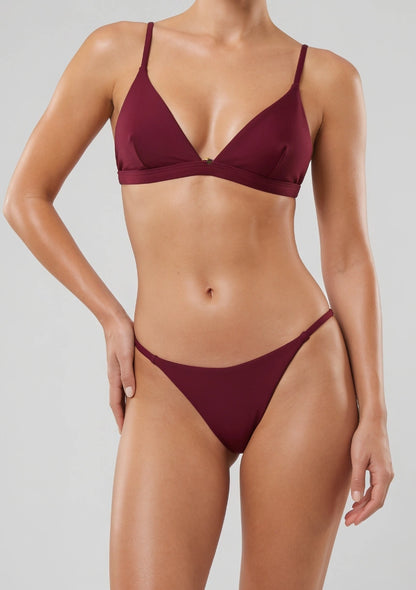 Zweiteiliges Bikini-Set mit Dreieck-Cups