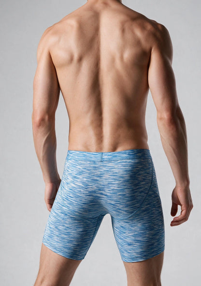 Herren Lange Atmungsaktive Boxershorts