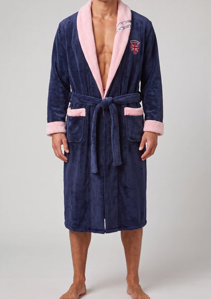 Herren Frottee-Bademantel