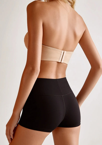 Spitzen Push-Up Selbstklebender BH mit Kordelzug