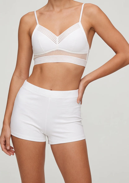 Bralette mit tiefem Verschluss