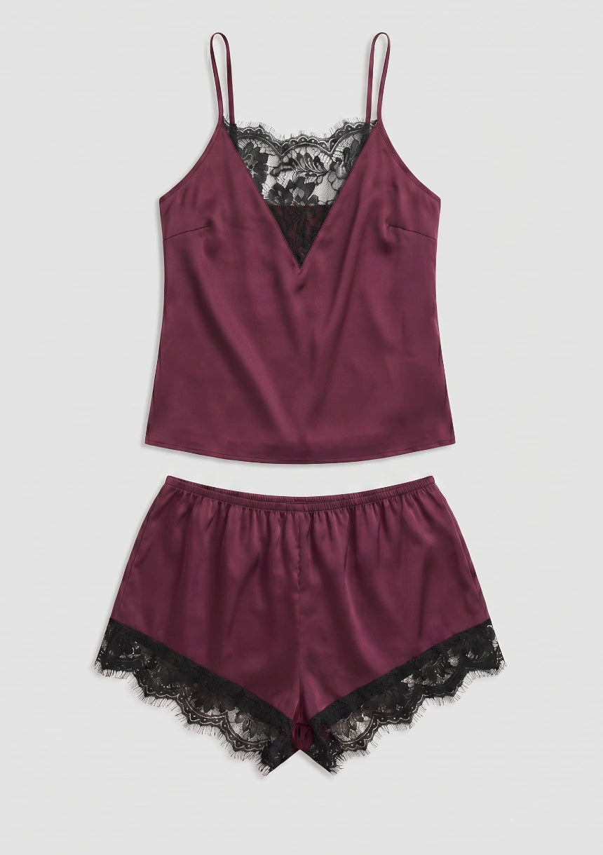 Pyjama-Set mit T-Shirt und Shorts