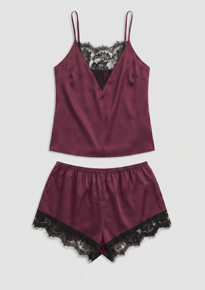Pyjama-Set mit T-Shirt und Shorts