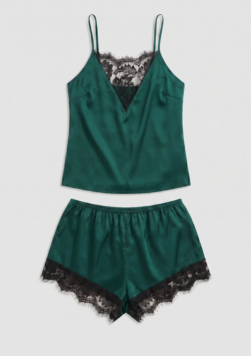 Pyjama-Set mit T-Shirt und Shorts