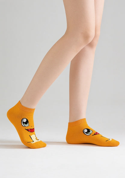 Kurze Socken mit Pokémon-Print