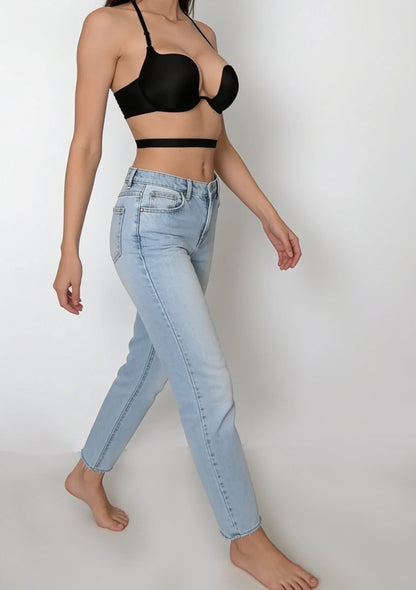 Push-up-BH mit tiefem Plunge-Ausschnitt