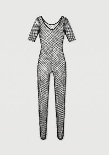 Langarm Bodystocking Strumpfhose