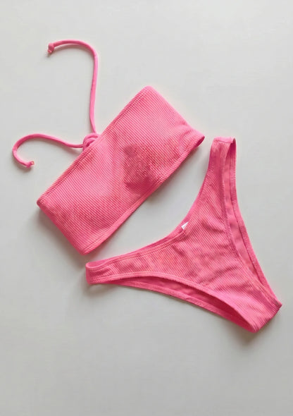 Bandeau-Bikini-Set