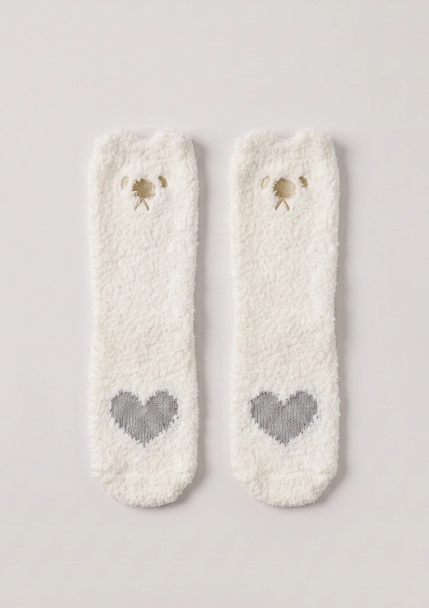 Flauschige Damen Socken