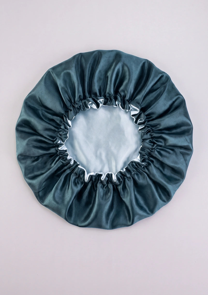 Satin Schlafhaube - Verstellbare Satin-Haarwickel