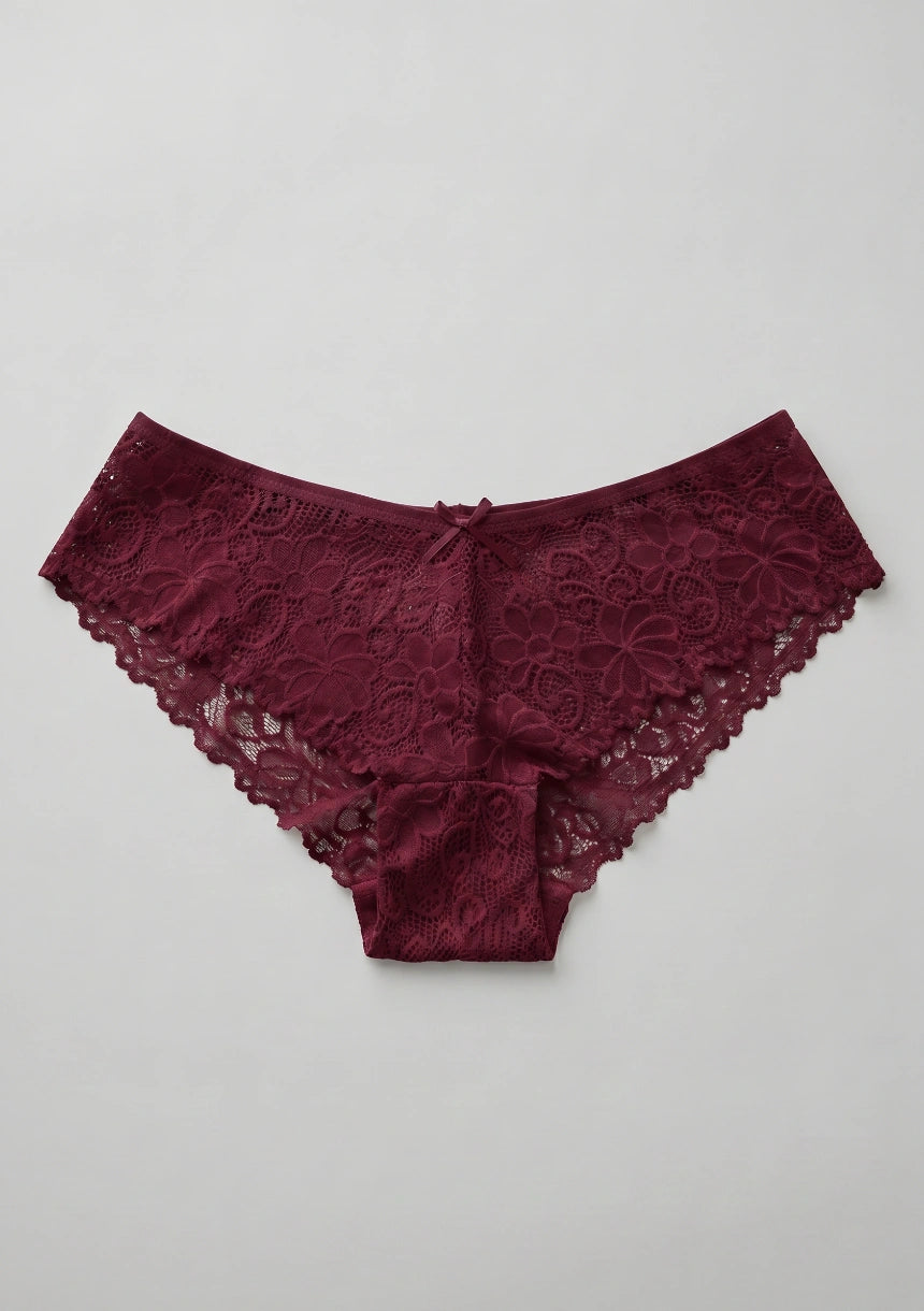 Spitzenunterhosen in Pastellfarben