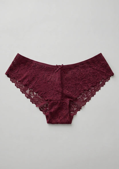 Spitzenunterhosen in Pastellfarben