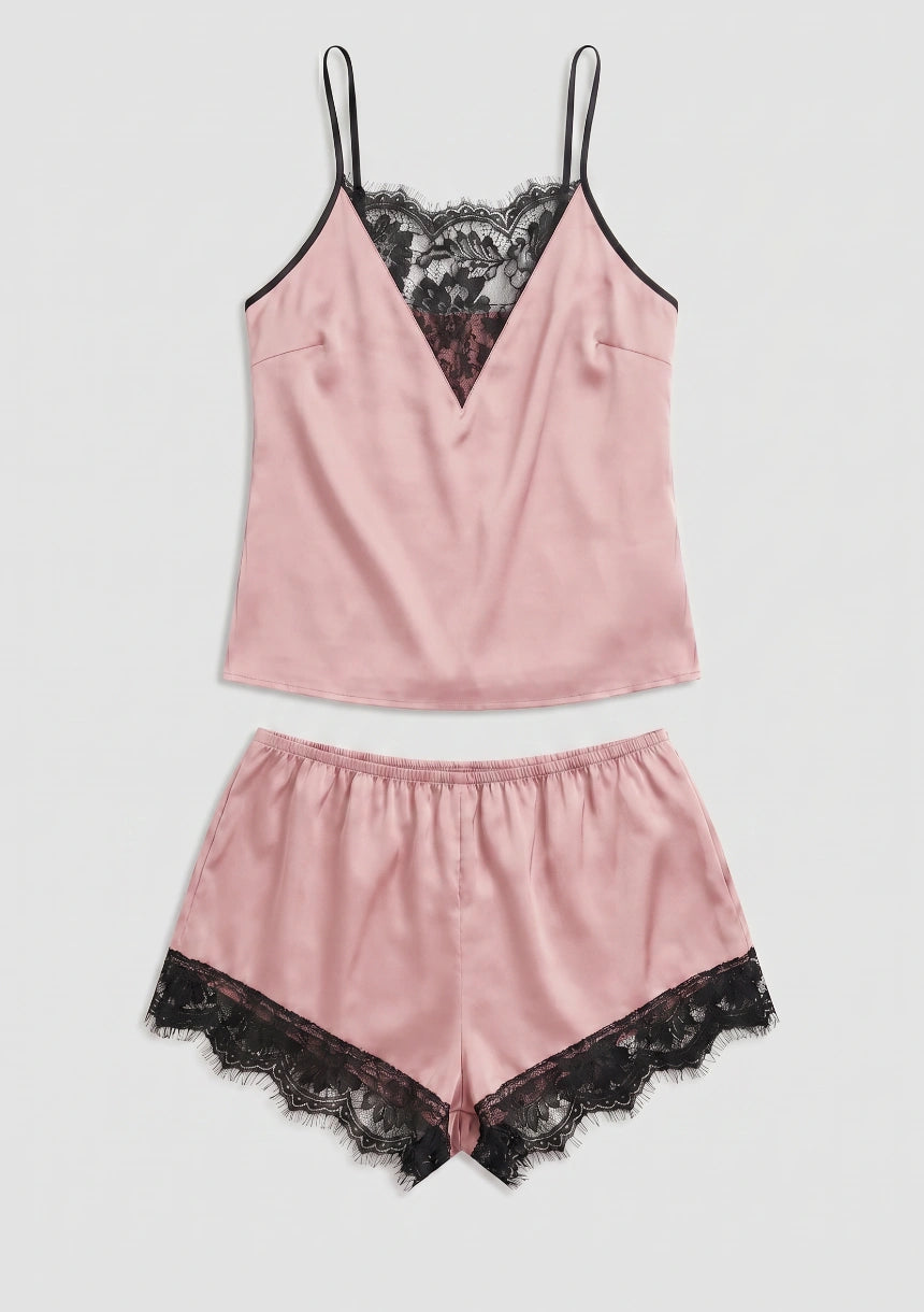 Pyjama-Set mit T-Shirt und Shorts
