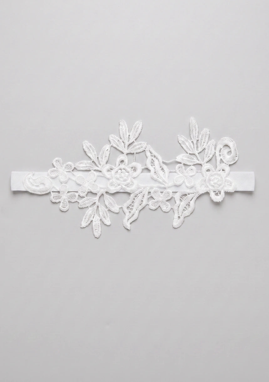 Blumenmuster Strumpfhalter