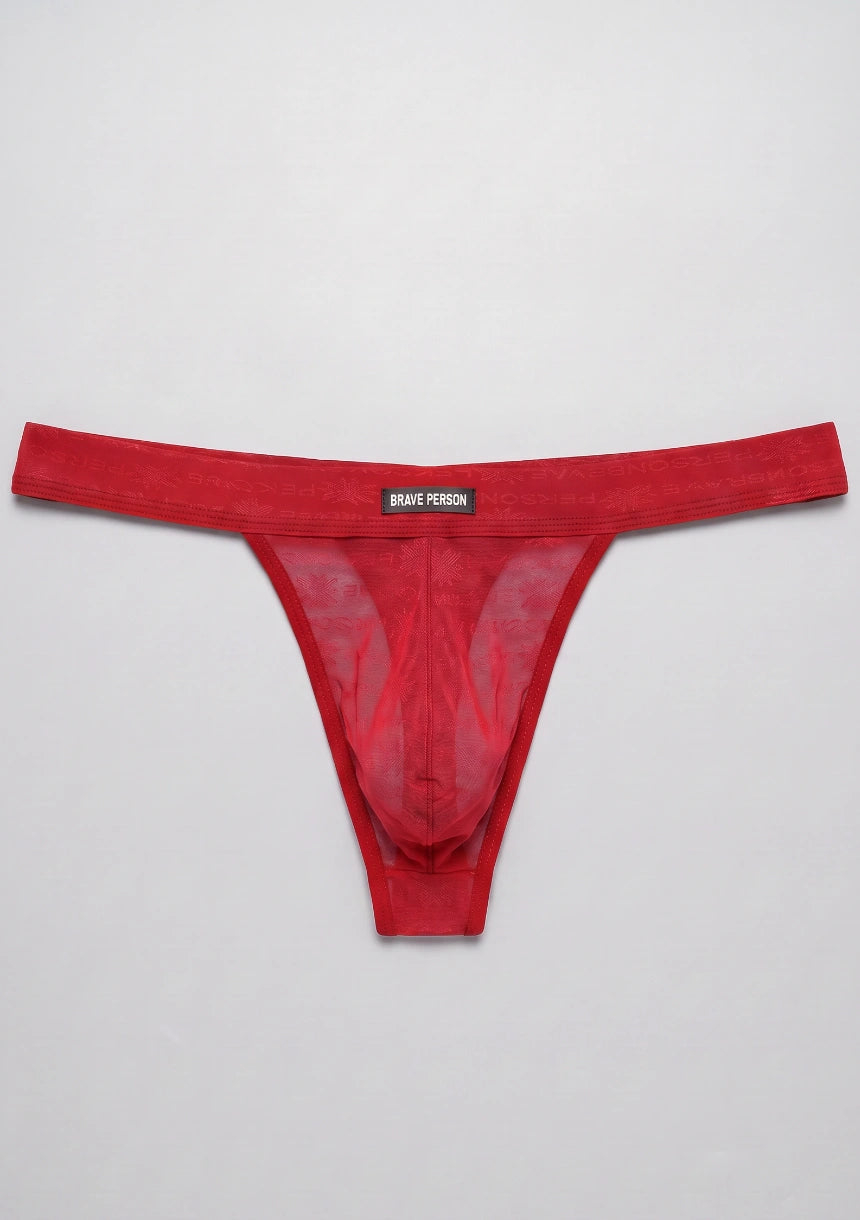 Mutige Person Herren String-Tanga