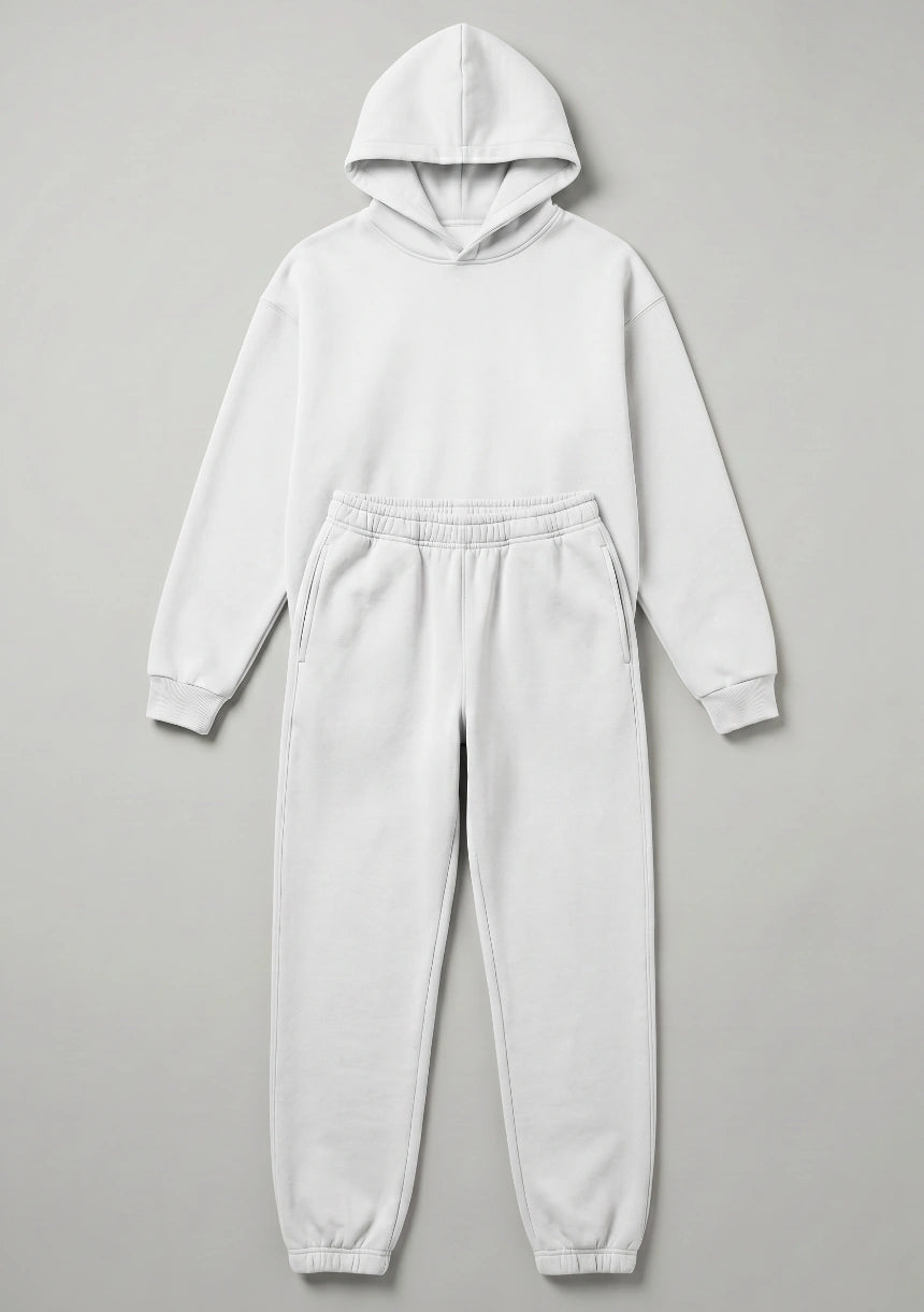 Lockerer, bequemer Hoodie-Set