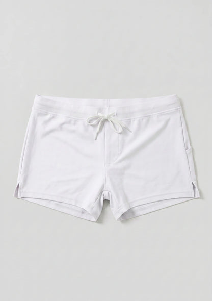 Kurze Schwimmshorts mit Tasche