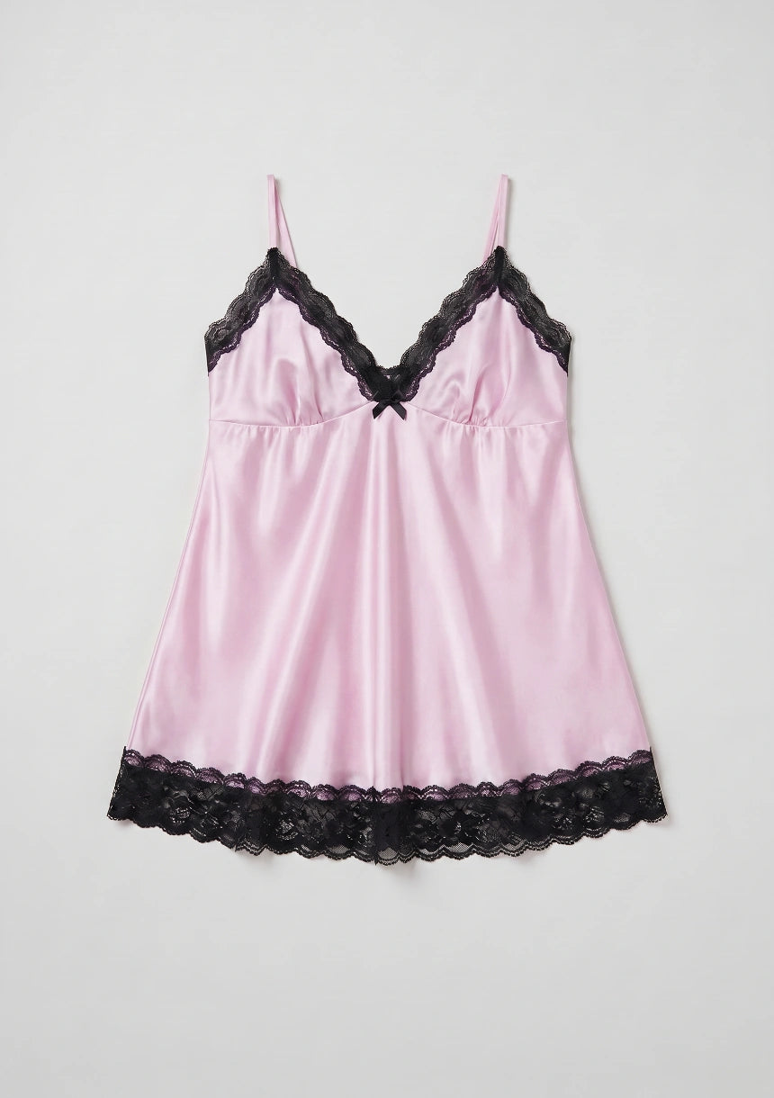 Plus-Size Spitzen-Nachtkleid